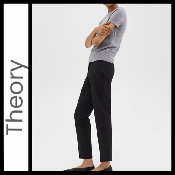 NWT Theory Trecca 2 Good Wool Pant - Picture 7 of 12